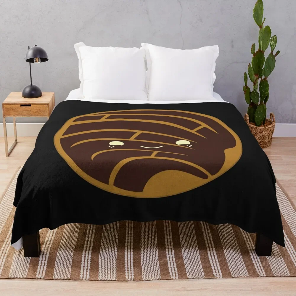 

Chocolate Concha Pan Dulce (Mexican Sweet Bread) Throw Blanket Luxury Thicken Plaid on the sofa Blankets