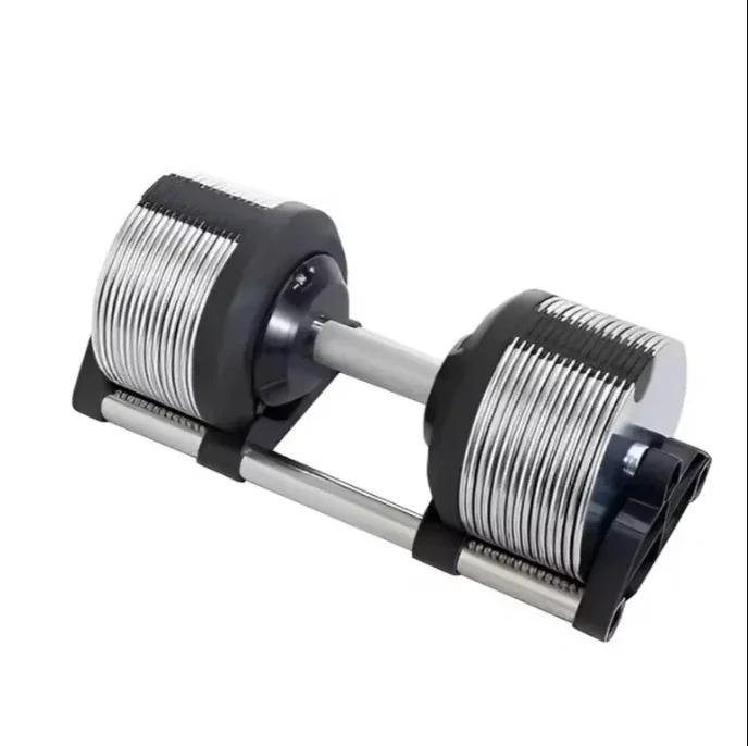Bestseller 28kg Verstellbare Hanteln Stahl Galvanisiert Fitness-Hantel mit 2kg Gewichtsabstufung 20kg-40kg Gewichtsbereich