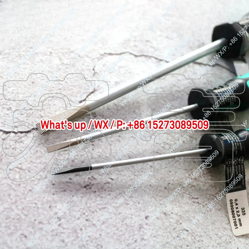 German  Vera 335 slot screwdriver for Phoenix terminal blocks 2/2.5/3.0/3.5/4mm