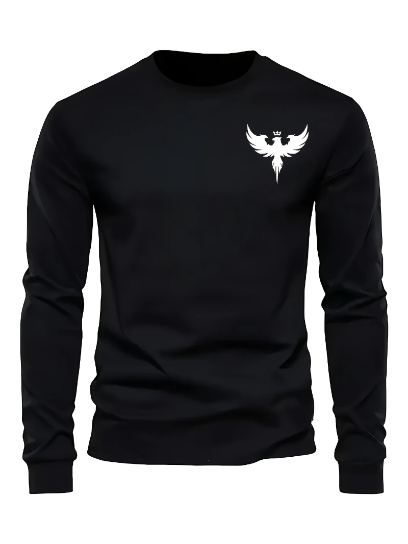 

2025 осенне-зимняя толстовка с круглым вырезом, мужская тяжелая винтажная толстовка с круглым вырезом и длинными рукавами для мужчин и женщин, топ