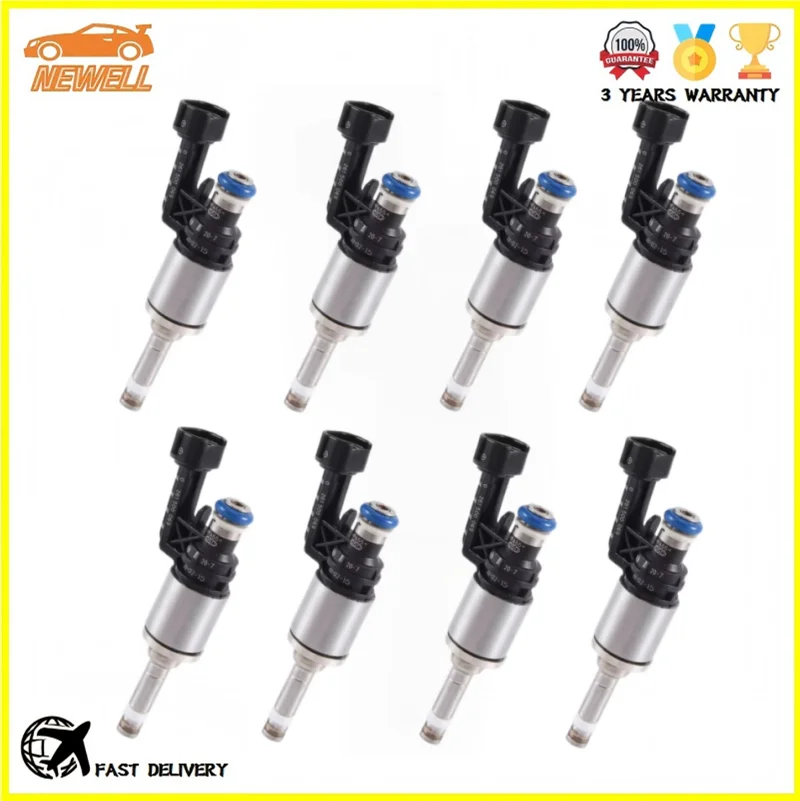 

4/8 шт. 16600-1LA0A 0261500069 Топливная форсунка для Nissan Infiniti QX56 QX80 5.6L 2011-2013 Patrol 2014 2016 16600-1LA0B 166001LA0A