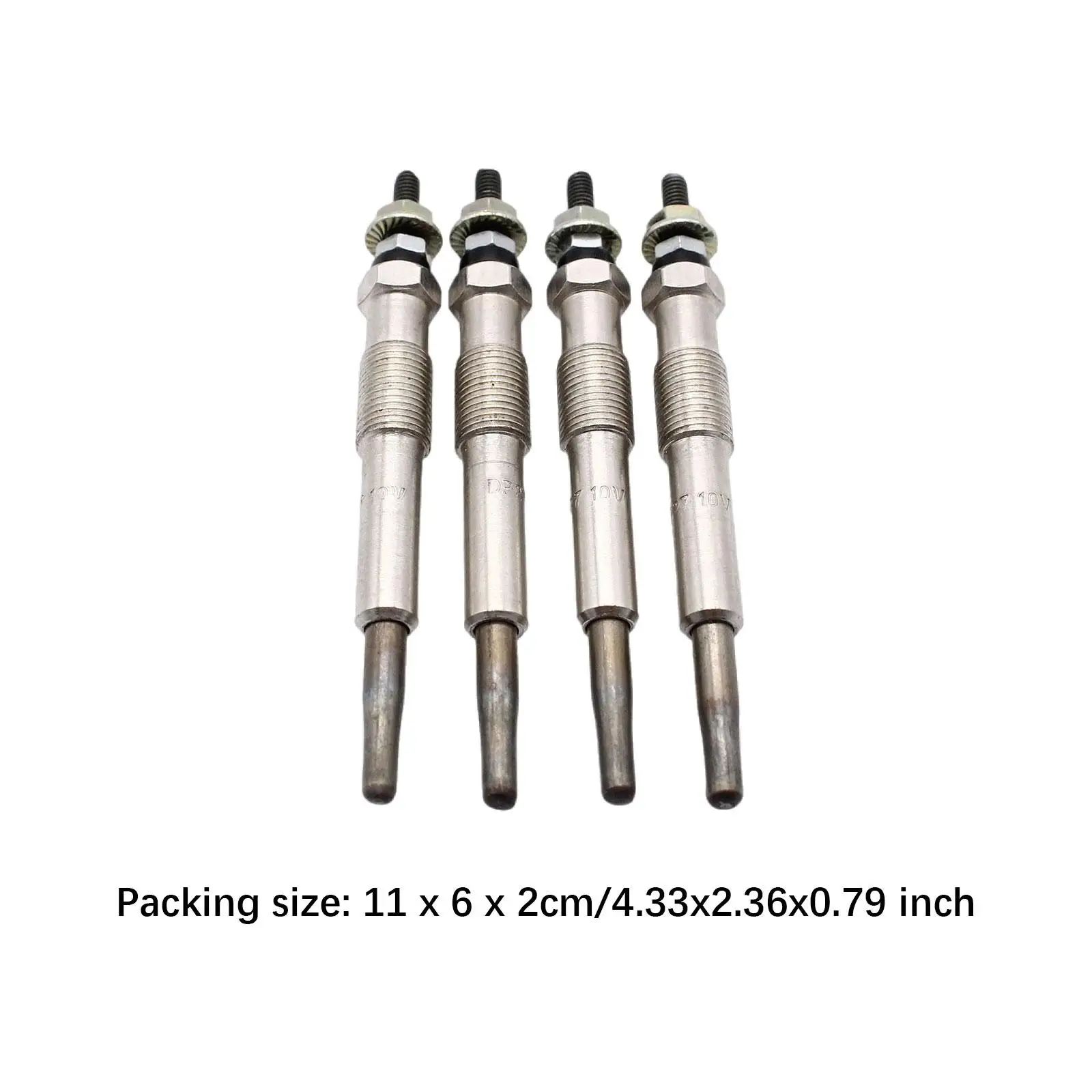 4x velas incandescentes 1079401   Alto desempenho para Ford C-max Transit Connect