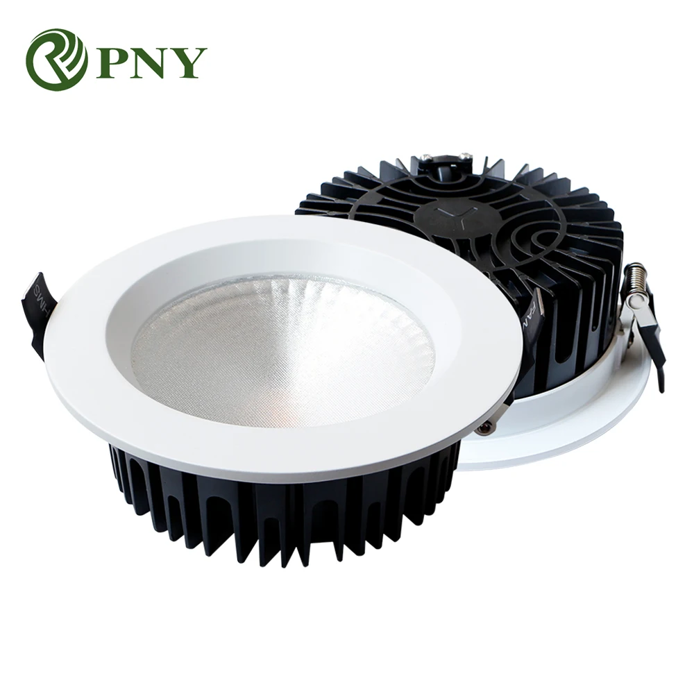 PNY Recessed LED Down Light 220V 9W 16W 21W 30W High Quality COB Downlight For Living Room Bedroom Kitchen Corridor