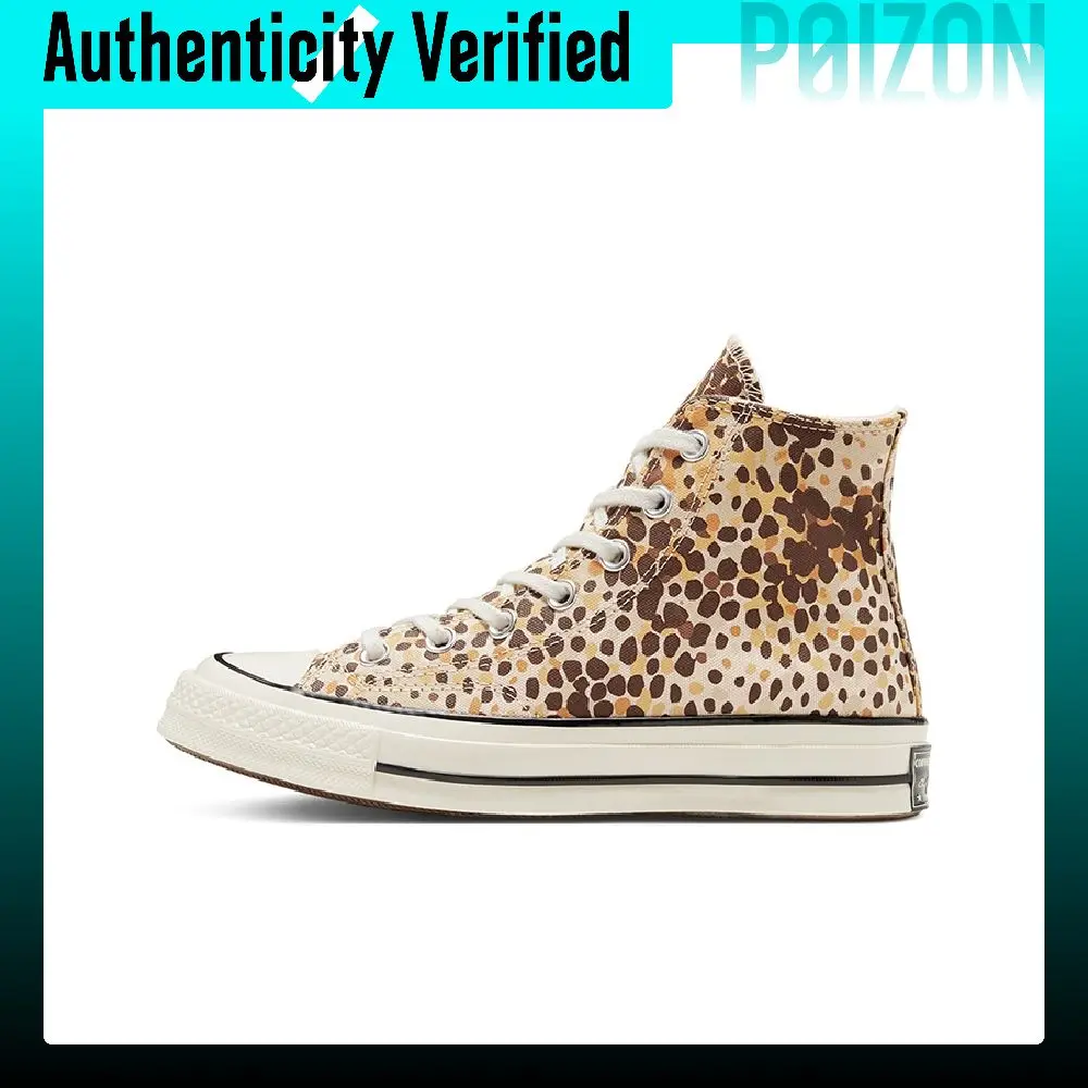 Converse 1970s Canvas Shoes Unisex High-top Leopard Print/White 167483C