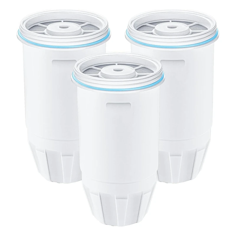 

3Pcs Water Filters Replacement For Zero ZR-001,ZR-003 ZR-004, ZR-006 Water Pitchers And Dispenser,Multi-Layer Filtration