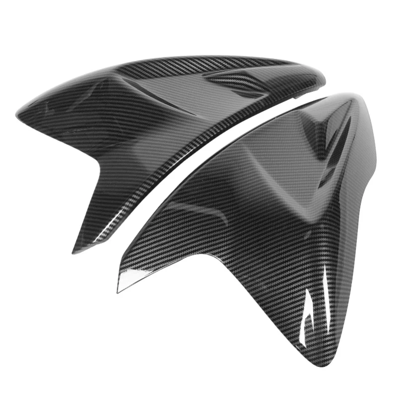 

2 шт., боковая накладка на бензобак в стиле углеродного волокна, обтекатель, подходит для Suzuki GSXR 600 750 2011-2019