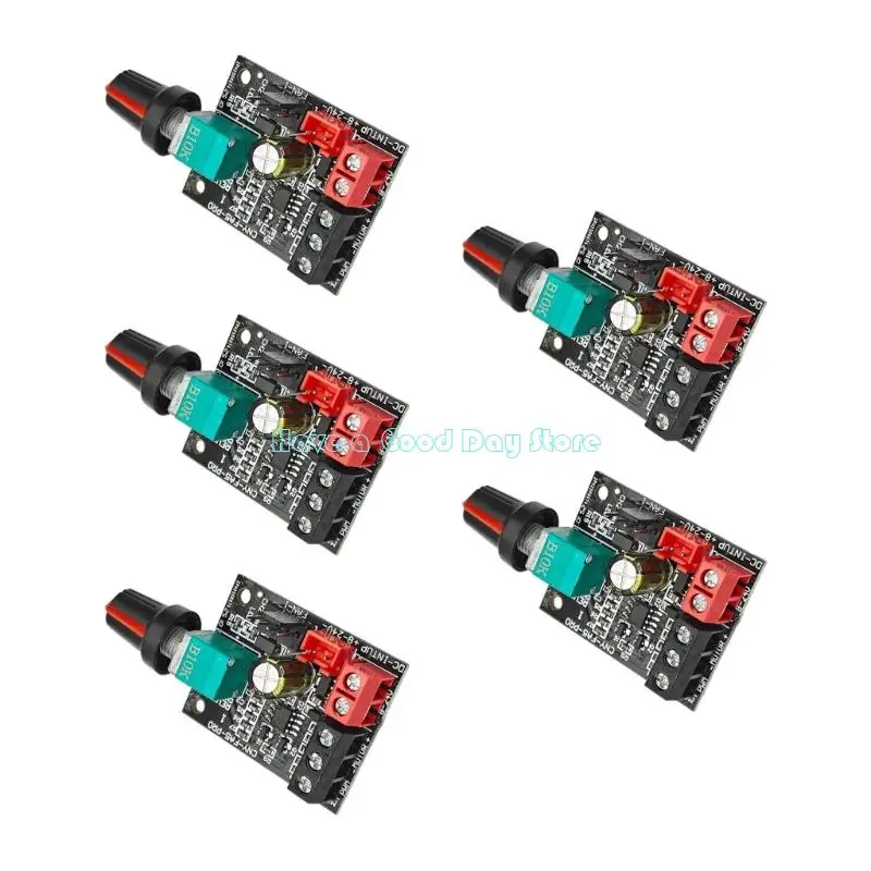 462D 5A PWM Brushless Motor Speed Controller Module Wide Voltages DC8-24V Input