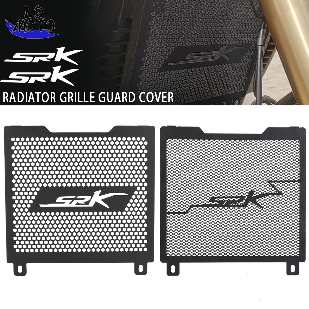 

FOR QJMOTOR QJ SRK350 SRK 350 SRK400 SRK srk400 Motorcycle Radiator Grille Guard Protection Radiator Cover Protector Accessories