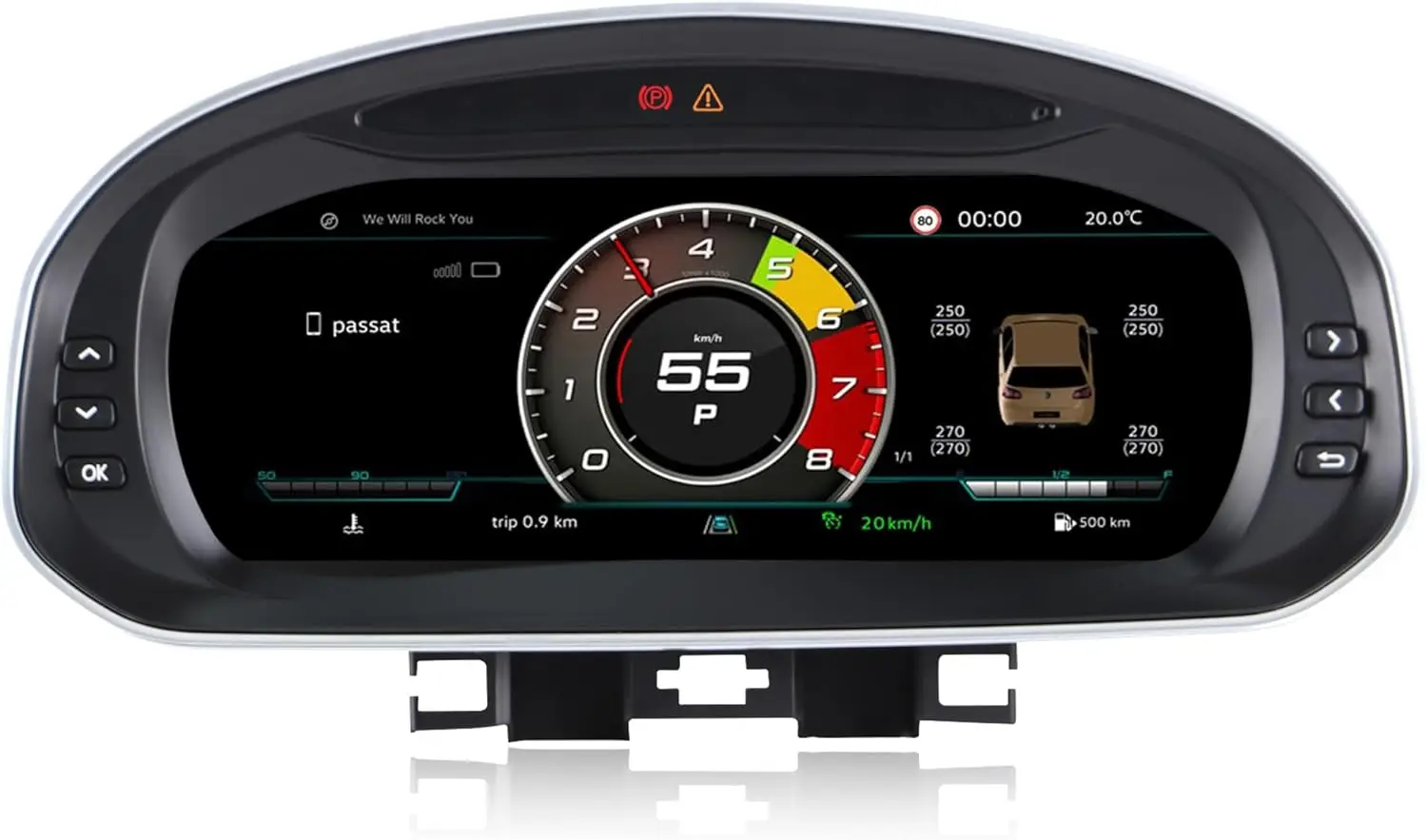 

Digital Cluster for Volkswagen Jetta 2013-2019 10.25'' inch Linux System Speedometer Instrument Dashboard 1920x720 Screen