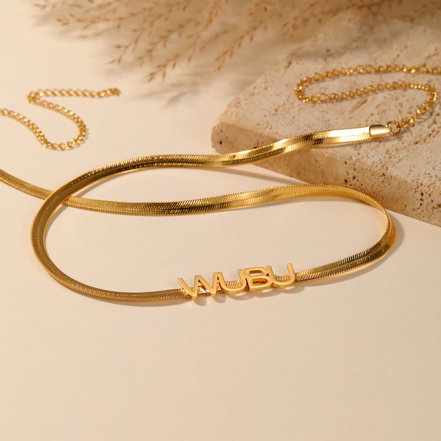 اسم شخصي سلسلة الخصر المثيرة 18K مطلية بالذهب سلسلة البطن الطبقات مع سحر مجوهرات من صلب لا يصدأ هدية لها