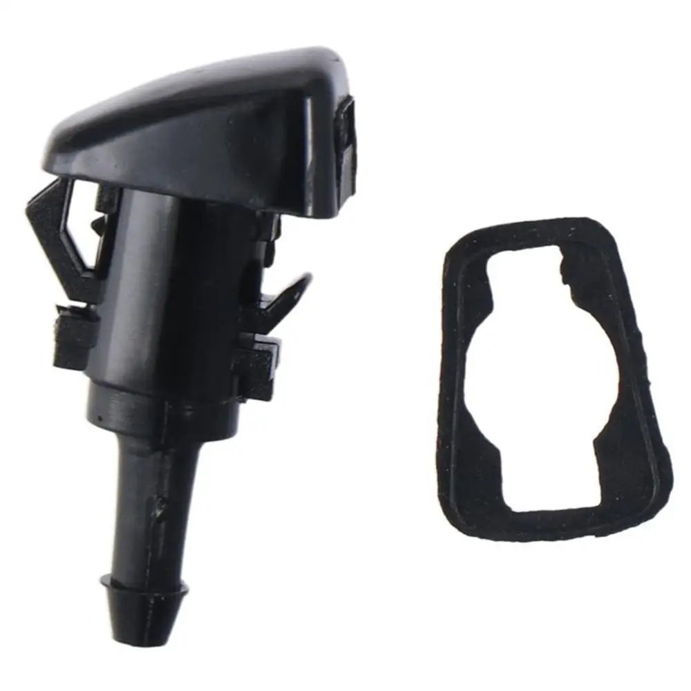 

2 шт. автомобильные аксессуары, черные насадки для омывателя переднего стекла, сменные насадки для омывателя автомобиля