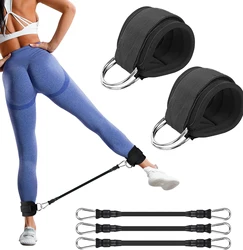 Bandas de resistência do tornozelo para trabalhar com punhos, Leg Butt Training, Workout Equipment for Kic