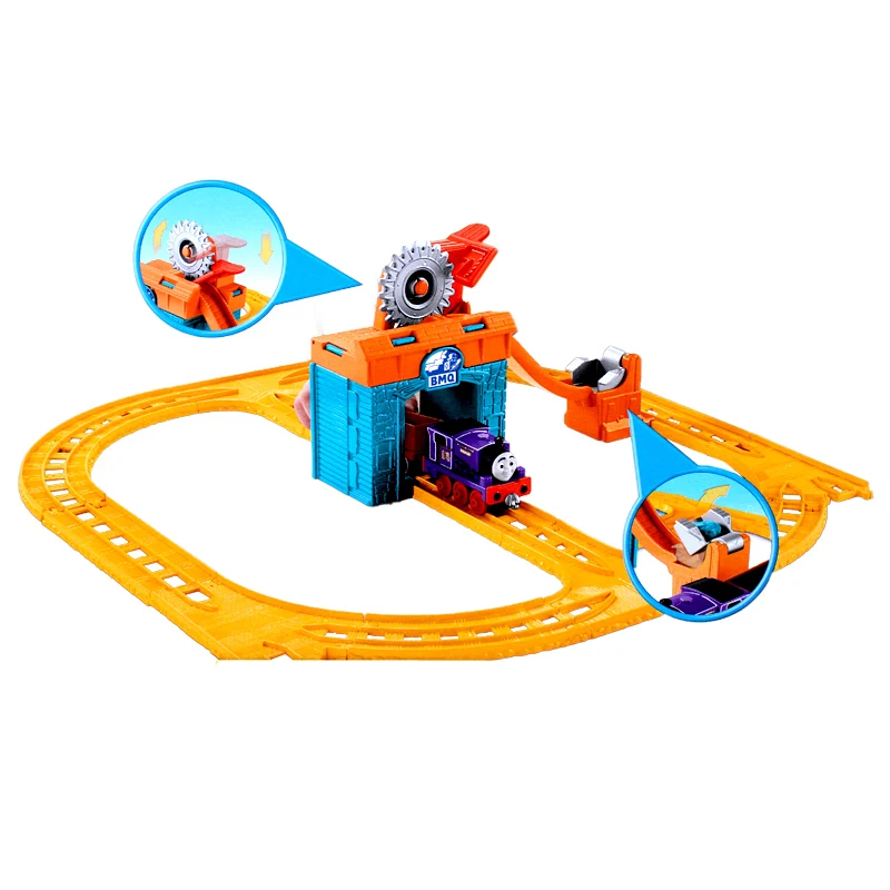 Thomas and Friends Alloy Small Train Locomotive Track Suit Charlie and Quarry Railway Toys for Children Christmas Boys Gift