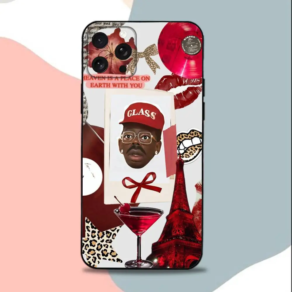 T- Tyler Don t Tap the Glass Phone Case For iPhone 15,13,16,12,11,17,14,Plus,Pro,Max,XS,XR,X,SE,Mini,Soft Silicone Black Cover