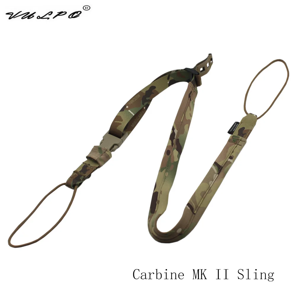 VULPO Tactical Rifle Sling Carbine MK II Sling Adjustable Modular 2 Point Combat Shooting Gun Sling Hunting Strap Camera Strap