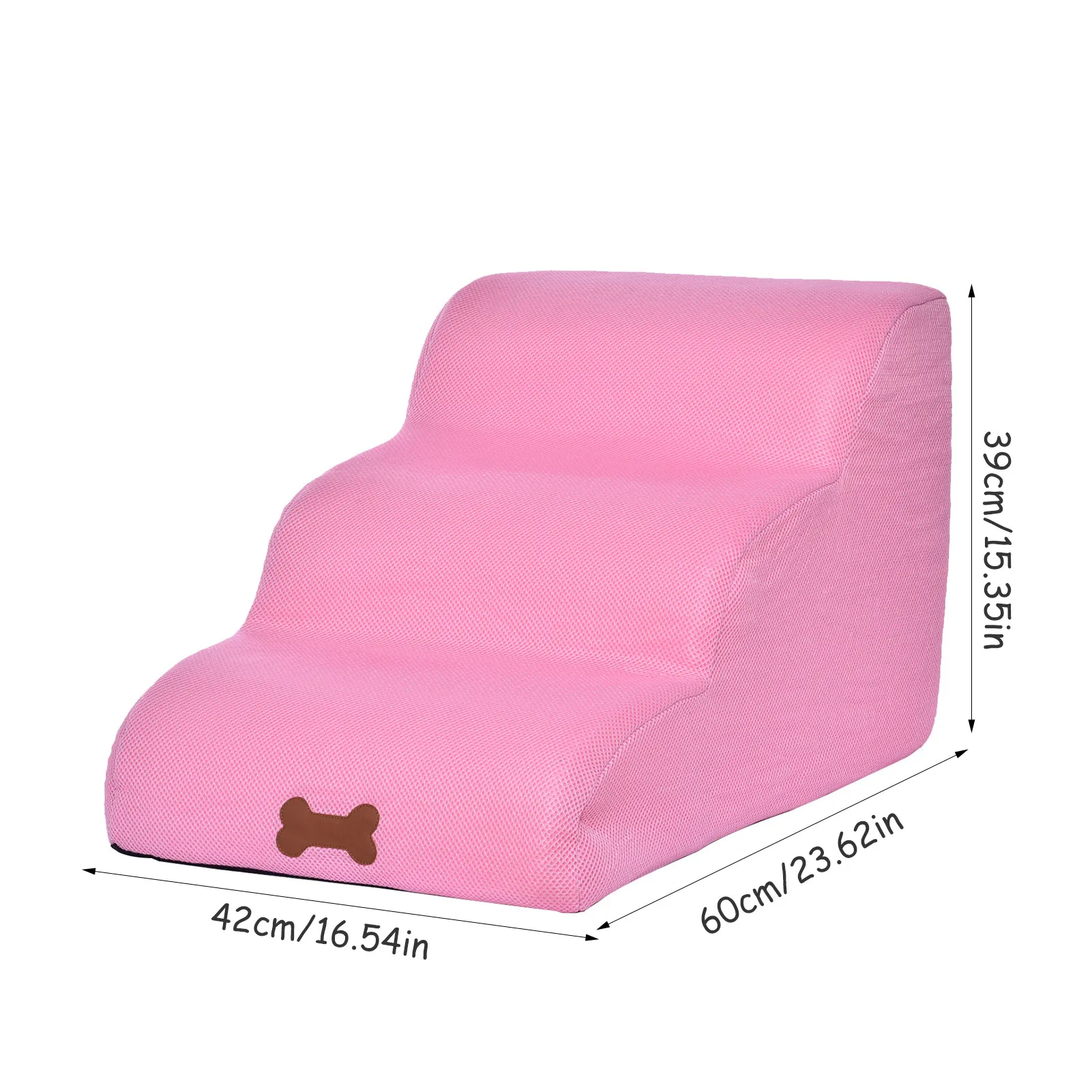 Ramp Stairs For Couch Foam Pet Steps For Small Dogs And Cats High-Density Dog Ramp Suit For Couch Sofa Bed Ladder For Dogs Cats