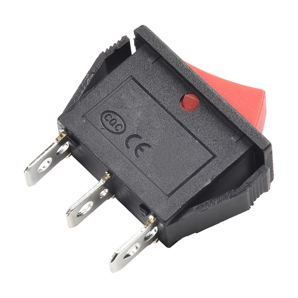 Rocker Switch 15A 250 V /20A 125 V 3-pin Three-position Rocker Switch Push Button Switch Rocker Switch Baby Carriage Switch