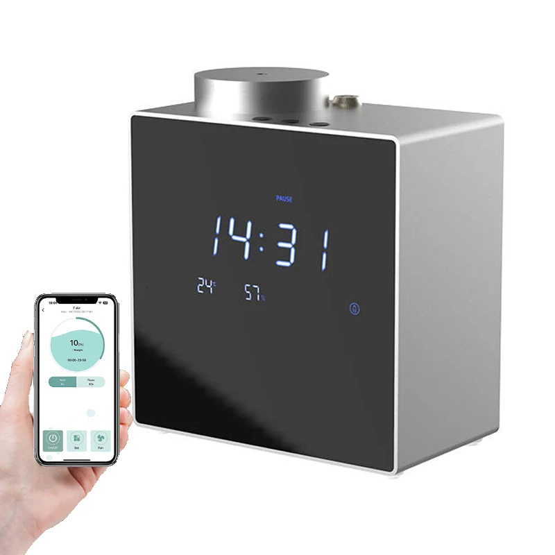 

Умный профессиональный ароматический диффузор WIFI Bluetooth диффузор эфирных масел алюминиевый комнатный ароматизатор электрический запах для дома