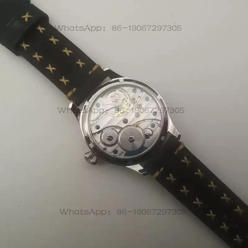 Manual mechanical movement watch personalized trend gear rotation punk style men's watch