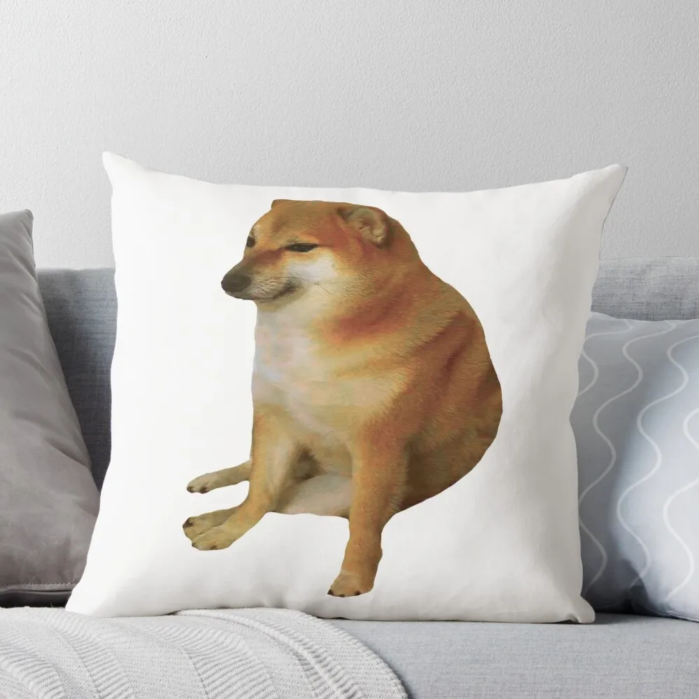 

Cheems Throw Pillow Luxury Pillow Case Decorative Sofa Cushions