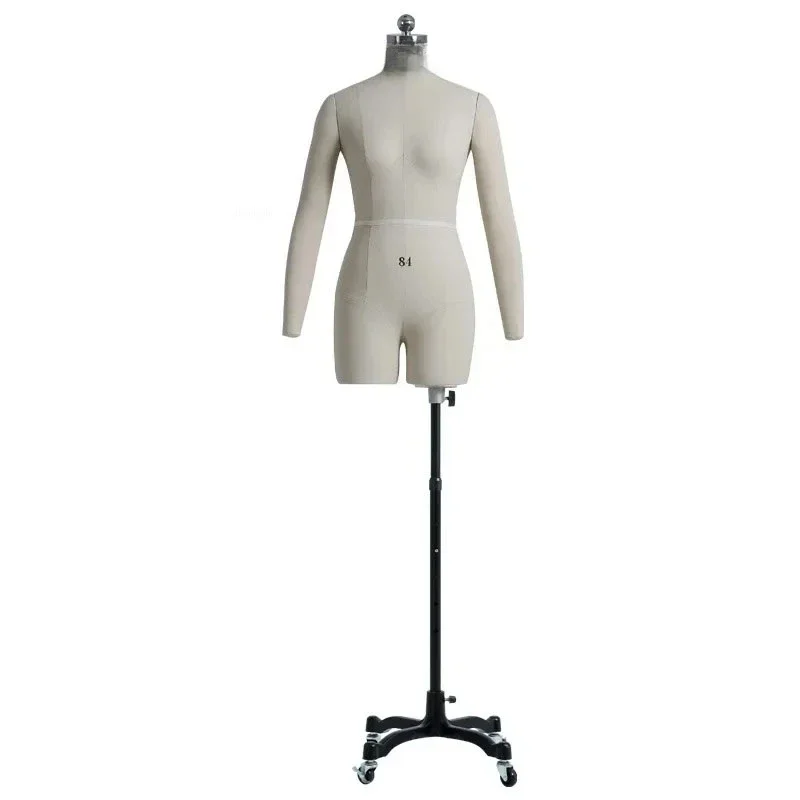 For Tailor Professional Mannequins Female Half Body Model Sewing Mannequin Hanging Buckle Shoulder for Clothing Design Model