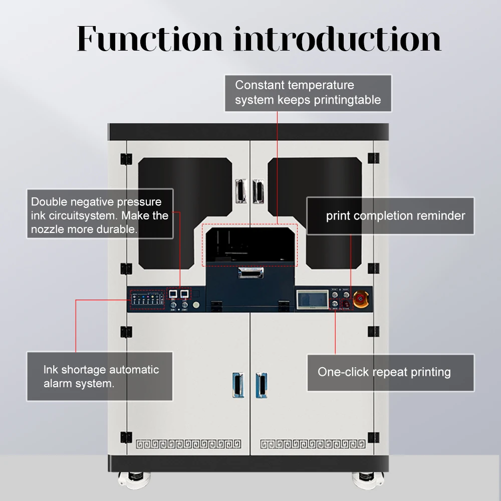 Cylinder UV Printer For 3pcs Ricoh G5i Print Heads Automatic High Speed UV Printing Machine For Bottle Cup UV Print