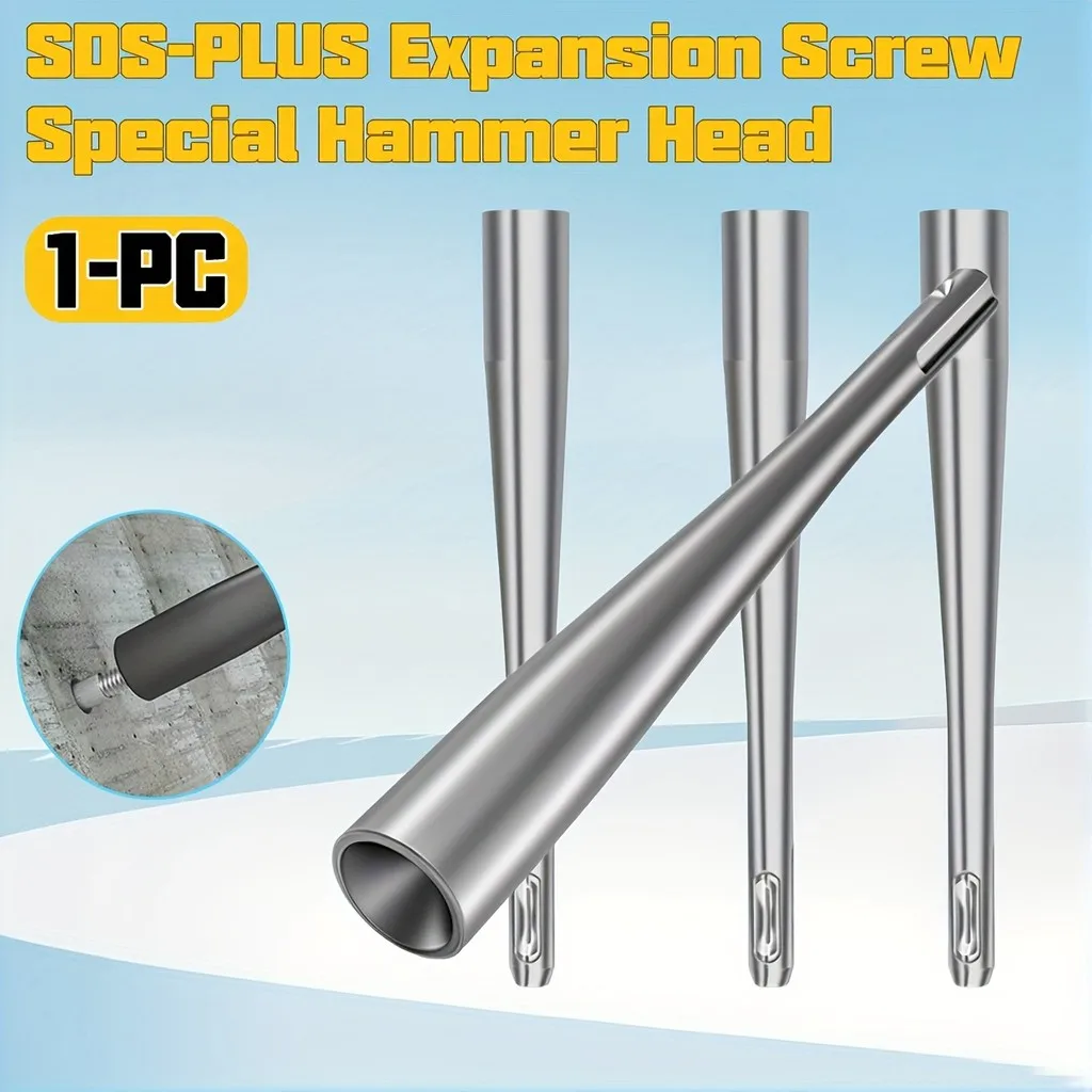 

Heavy-Duty SDS-Plus Expansion Screw Hammer Head – For Electric Hammer, Concrete/Metal Use