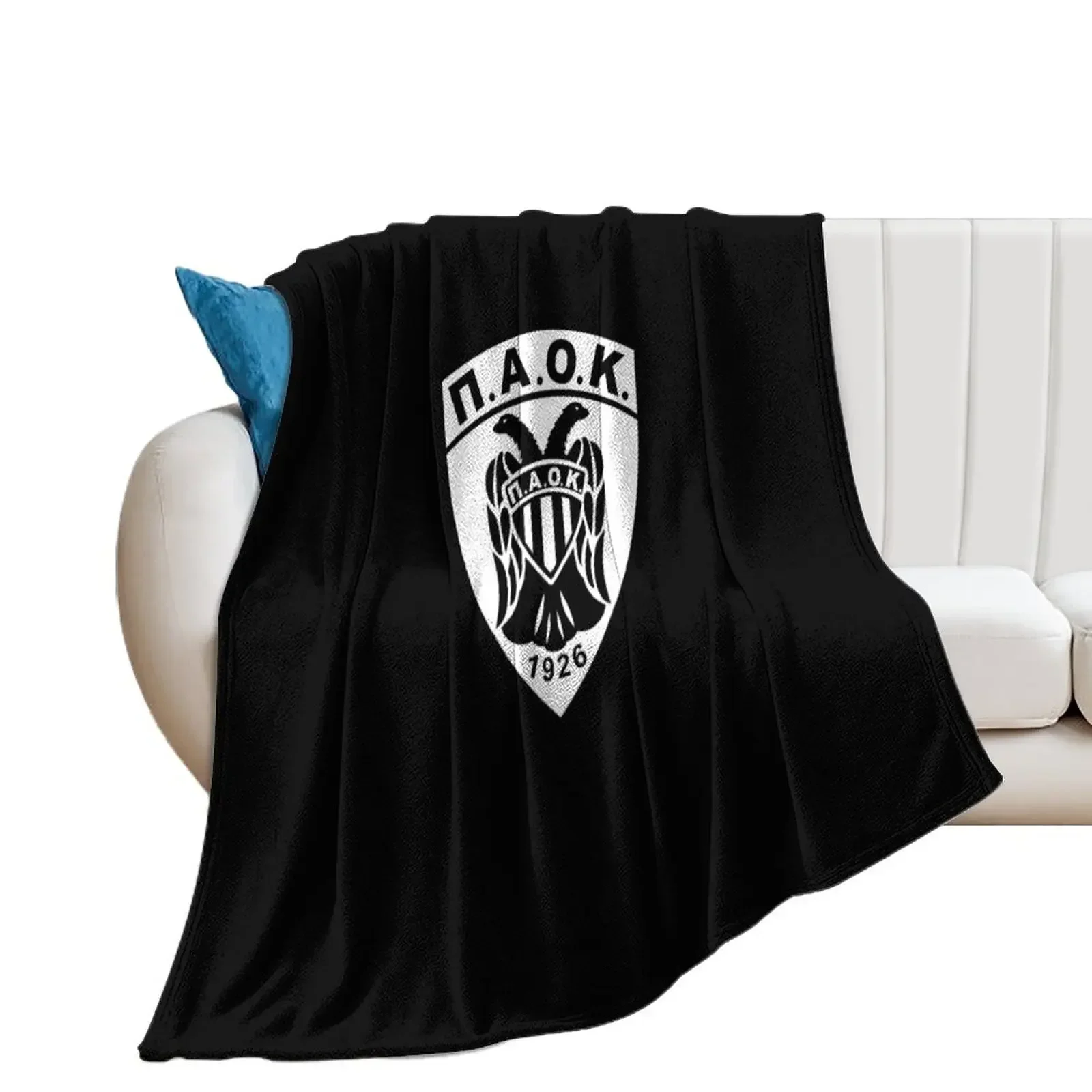 

PAOK basket Throw Blanket heavy to sleep Warm Blankets