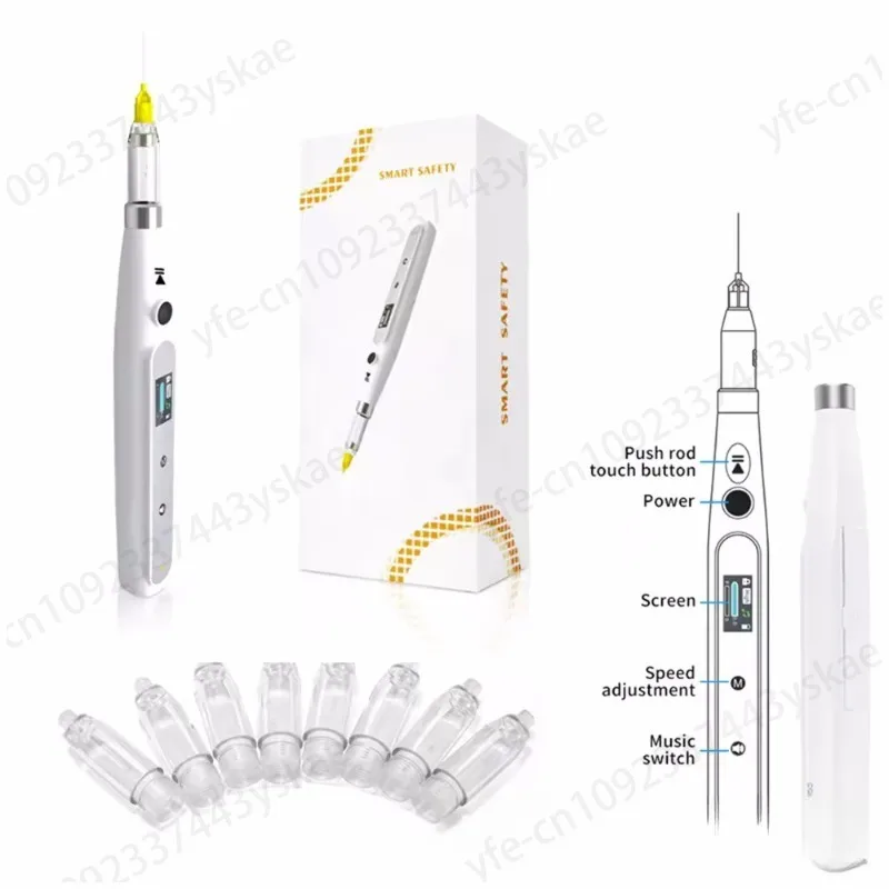 Local Anesthesia with Operable LCD Display Chargeable Dental Oral Anesthesia Injector Portable Painless Wireless