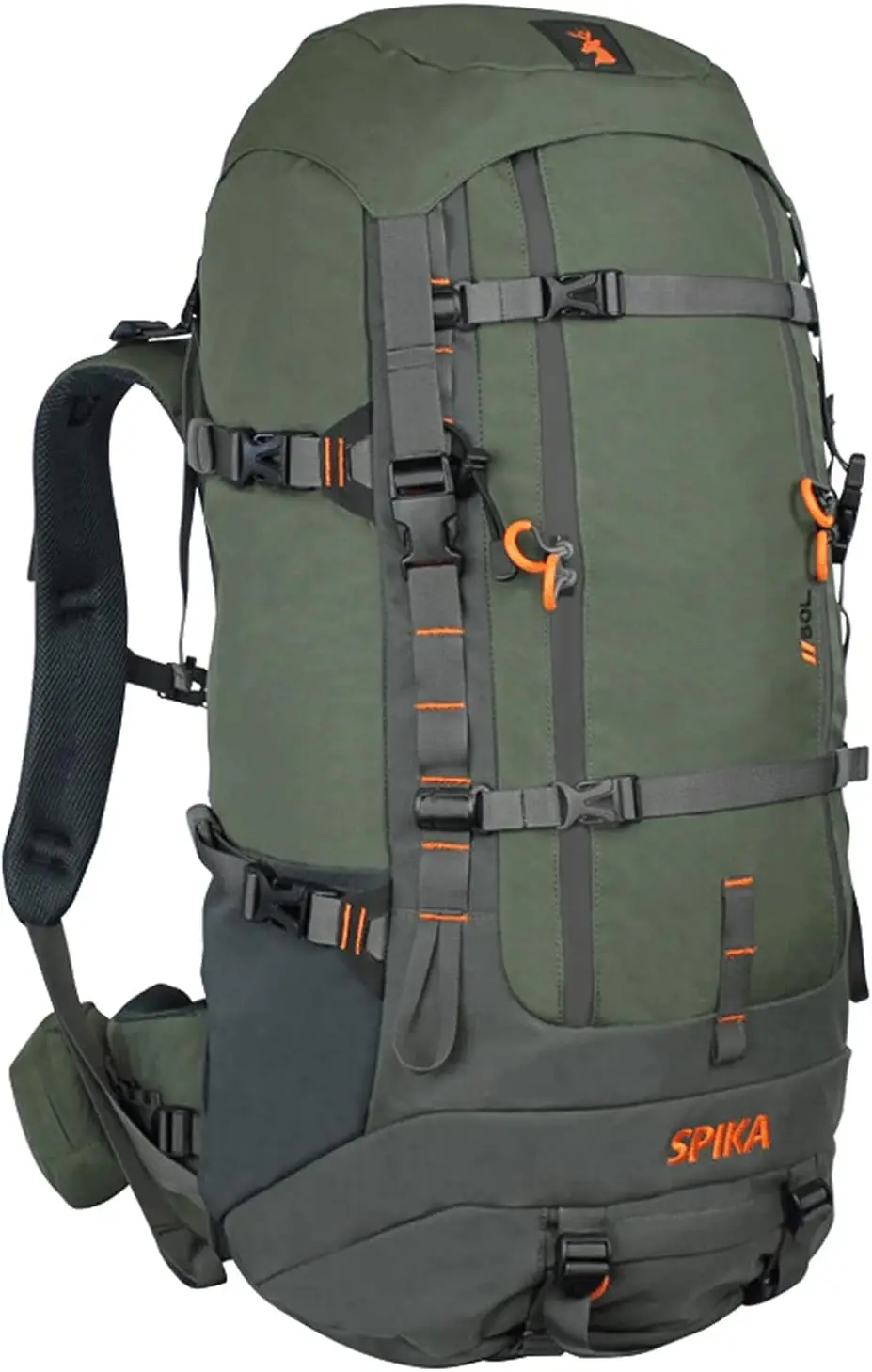 Hunting Backpacks for Men,Internal Frame Hunting Pack with Rifle Holder,40L/80L + Extendable Capacity for Bow Rifle Gun