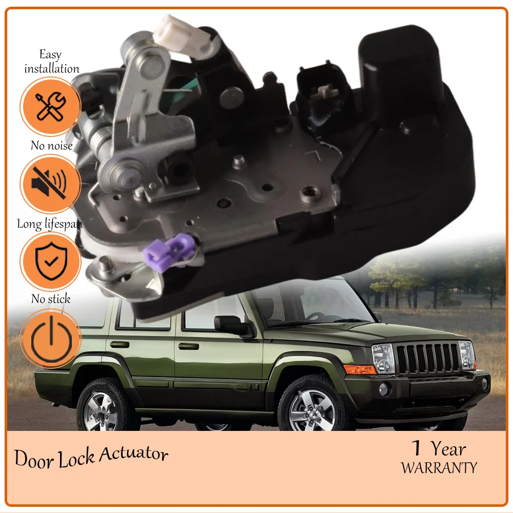 arnish-proof Lock Actuator Unit,matches Jeep Commander 2006-2010 Sport Utility,solid rear left oem 931-672,55113381AA,55113381AB