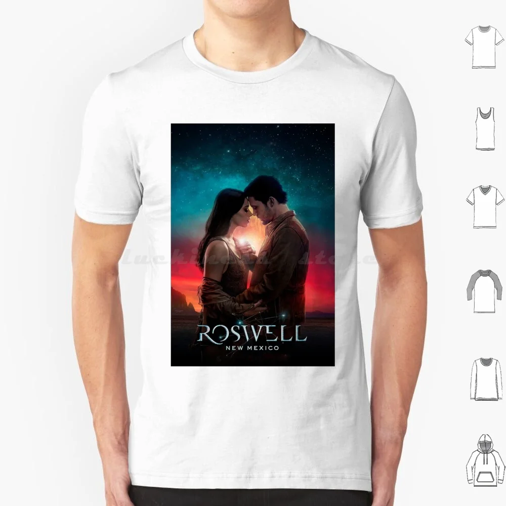 Camiseta con póster de Roswell, Nuevo México (2021), para hombres, mujeres y niños, 6xl, película, película genial, 2021, 2019, nueva tendencia de amor y romance