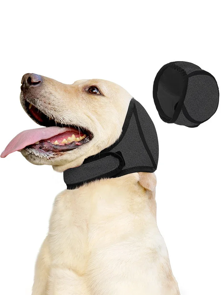 The popular new type of dog noise reduction and waterproof pet earmuffs are suitable for daily care and travel of dogs