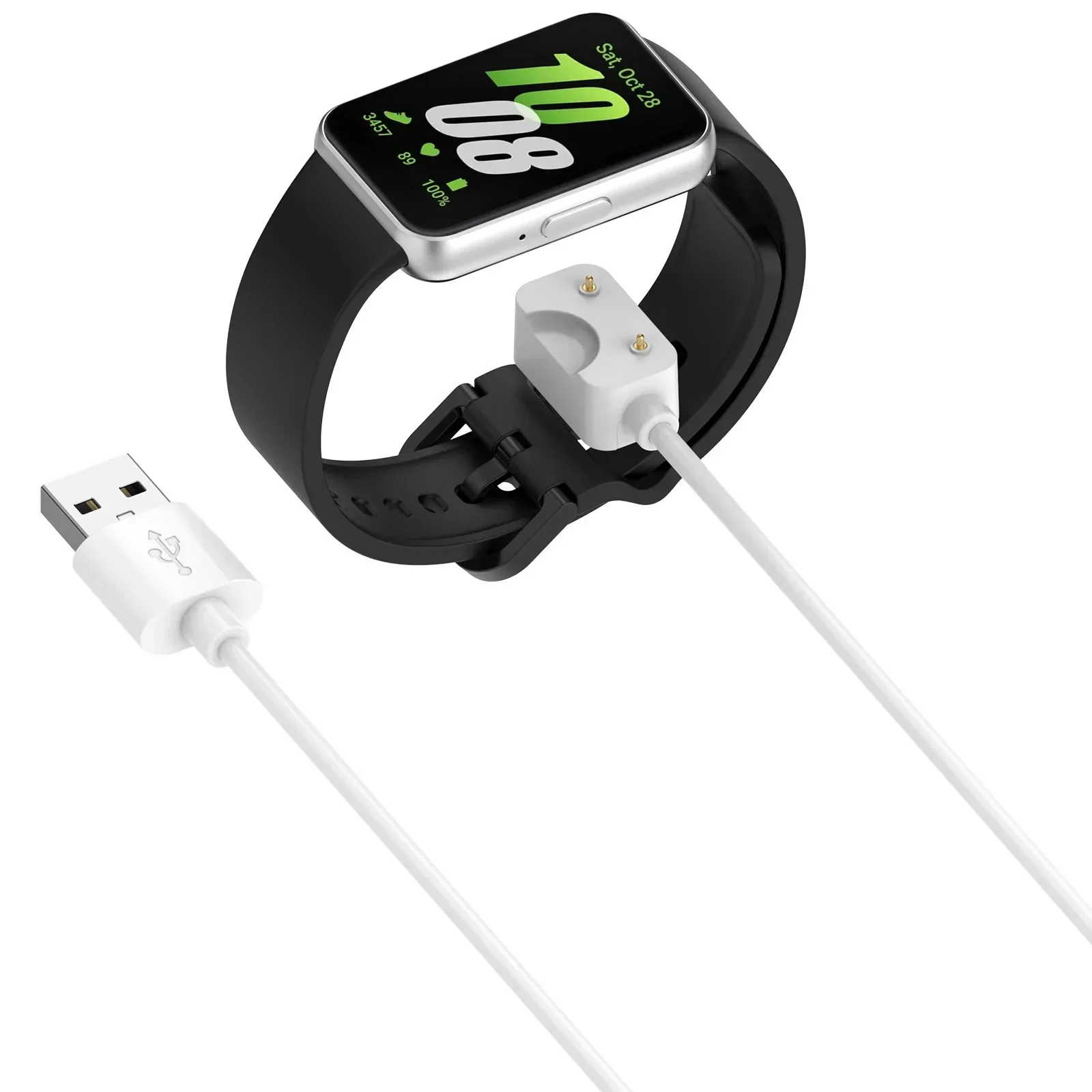 

USB Charging Cable Power Charge Wire For Samsung Galaxy Fit 3 R390 Smart Watch Type C Charger Adapter For Fit3 band