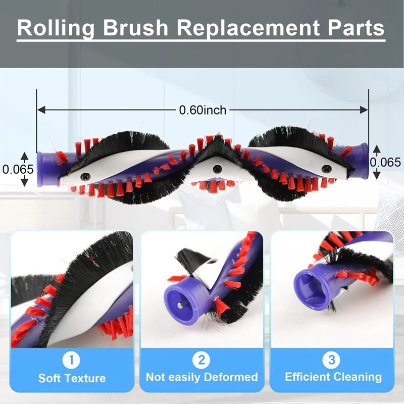 Zamiennik głównego szczotka rolkowa odkurzacza Dyson DC35 DC44 DC45 DC43 wymiana szczotka rolkowa szczotką do czyszczenia