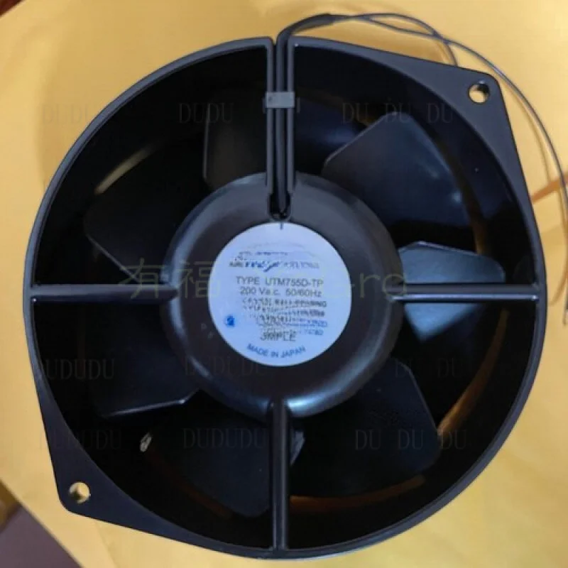 

D D 1pcs for Royal Fan Type UTM755D-TP 200VAC 43 / 40W Iron Leaf All Metal Axial Fan #