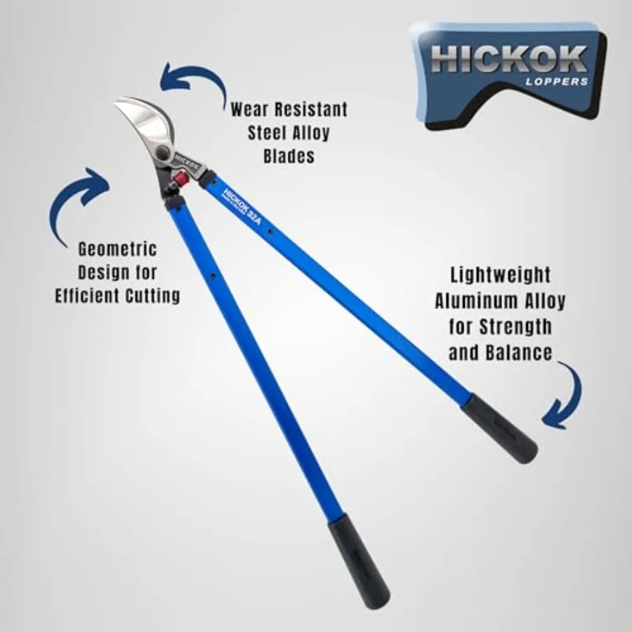 قواطع شديدة التحمل لتقليم الأشجار وتقليم الحدائق مقاس 32 بوصة قاطعة فرع بمقبض طويل مع تصميم ألومنيوم خفيف الوزن #5