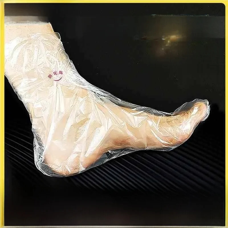 

Disposable Massage Slipcovers Foot Spa Salon One Time Use Foot Bot Clear Protection Covers for Foot Massager Indoor Use