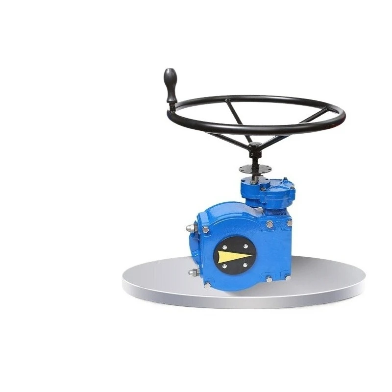 

HBS20 Outlet Type Manual Worm Gear Head Ball Valve Butterfly Valve Turbo Manual Actuator Hand Crank Gear Transmission