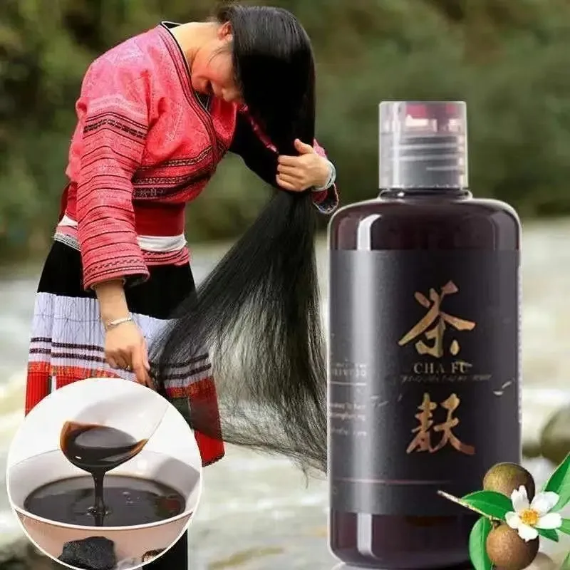 

Guangxi Bama Tea Bran Raw Shampoo 400ml Oil Control Anti-Dandruff Itch Relief Herbal Care​