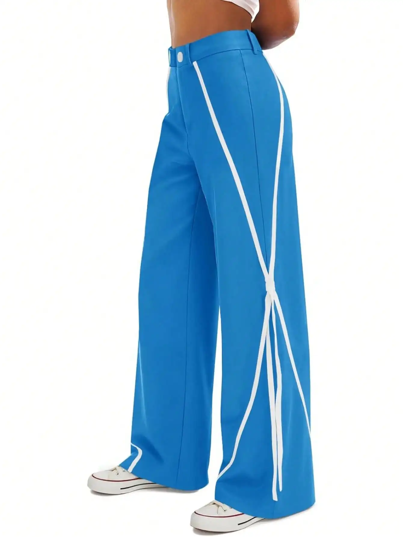 

Fisoew женские повседневные спортивные брюки прямые брюки широкие брюки спортивные спортивные штаны для тренировок