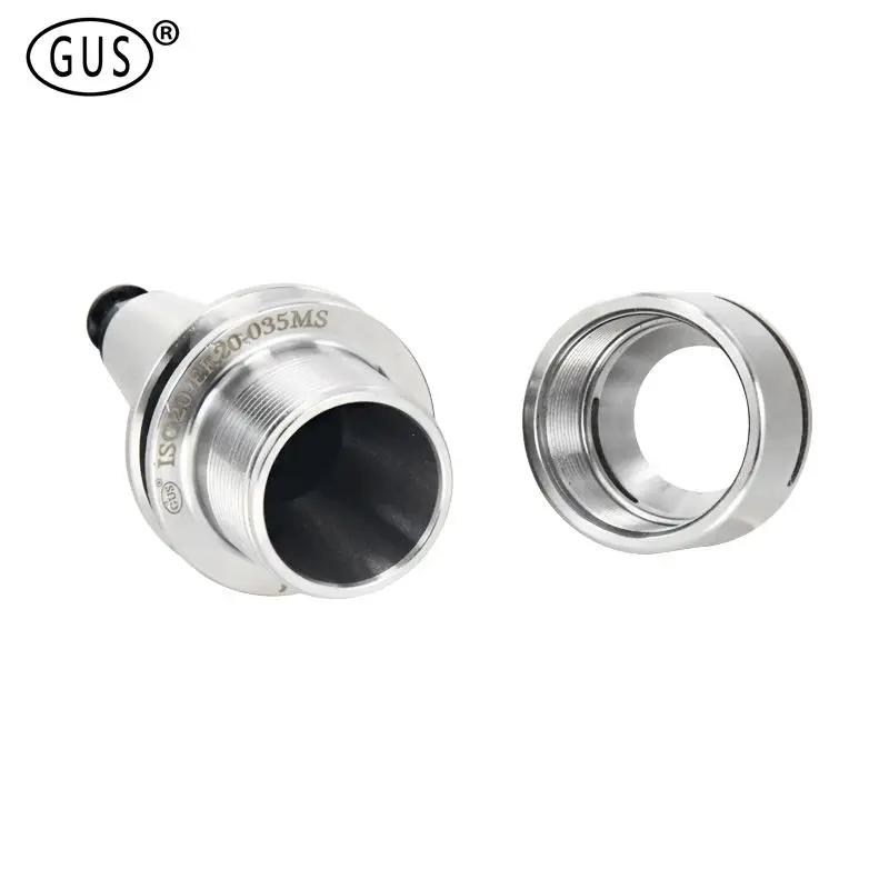 GUS ISO20 ER16 Collet Chuck ISO25 ER20 GER20 Tool Holder 40,000RPM ISO high speed Spindle tools CNC metal lathe milling machine