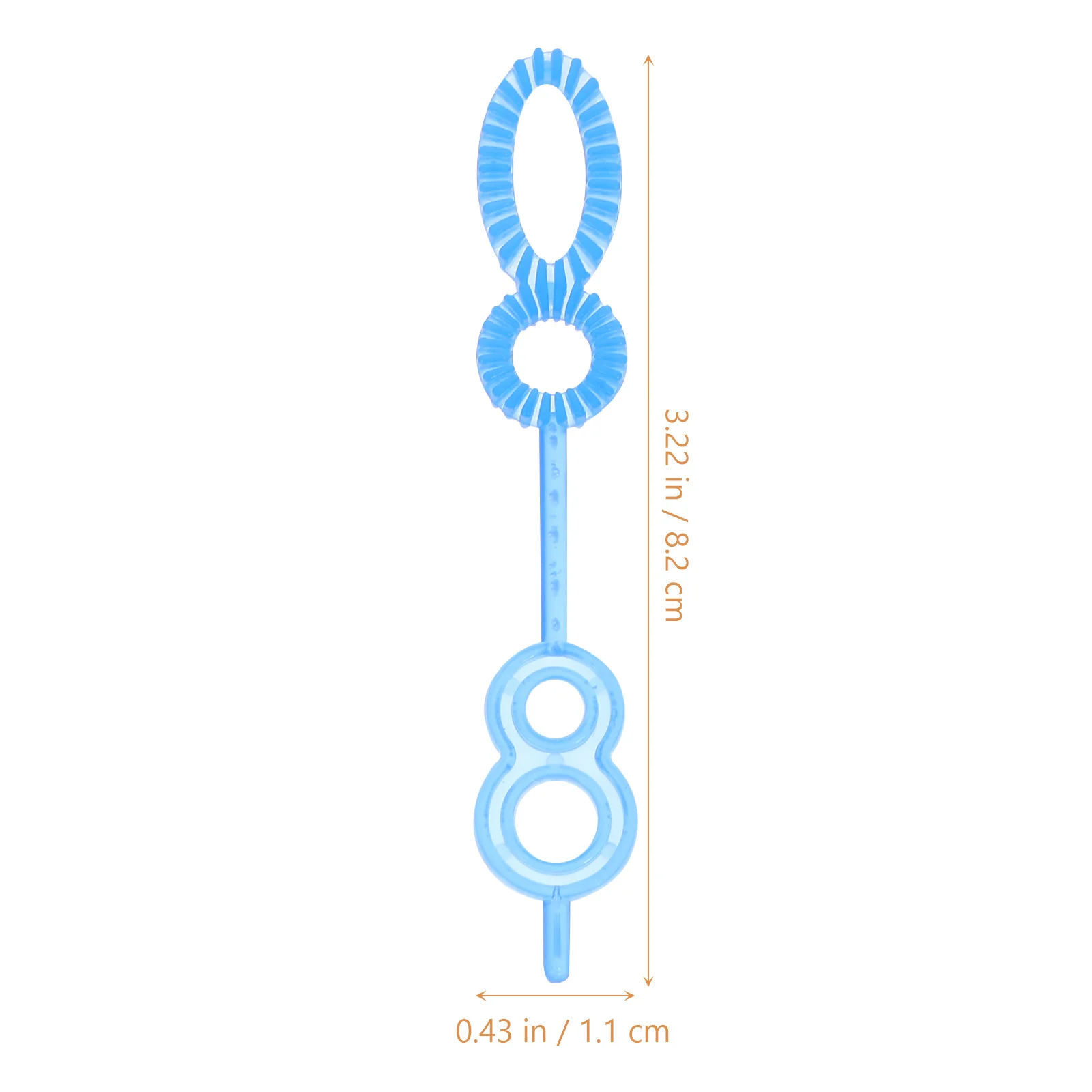 100-teiliges Seifenblasen-Maker-Set, langlebige Kunststoffstäbe, für Kinder, Spaß, Spielzeit, glattes Design, leicht zu greifen, Outdoor-Aktivität, zufällige Farbe