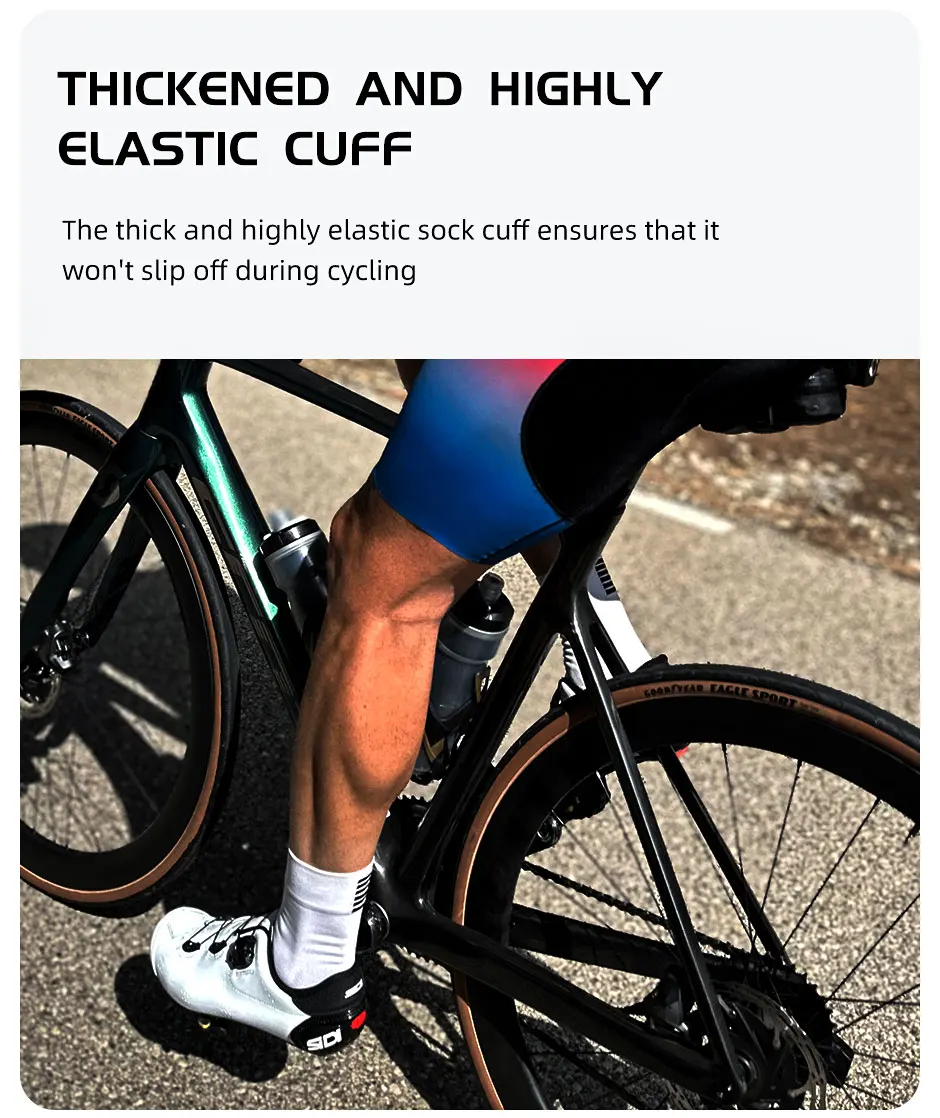 YKYWBIKE Sports Racing skarpety rowerowe profesjonalne marki skarpety sportowe oddychające szosowe skarpety rowerowe mężczyźni i kobiety Outdoor 9 kolor — zdjęcie 6