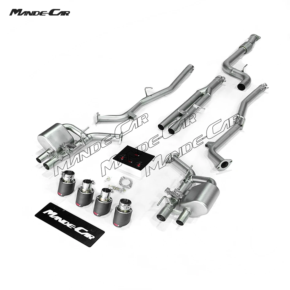 

SS304 Stainless Steel Exhaust System Suitable For Maserati Ghibli 2.0T Auto Modification Electronic Valve Catback Pipe