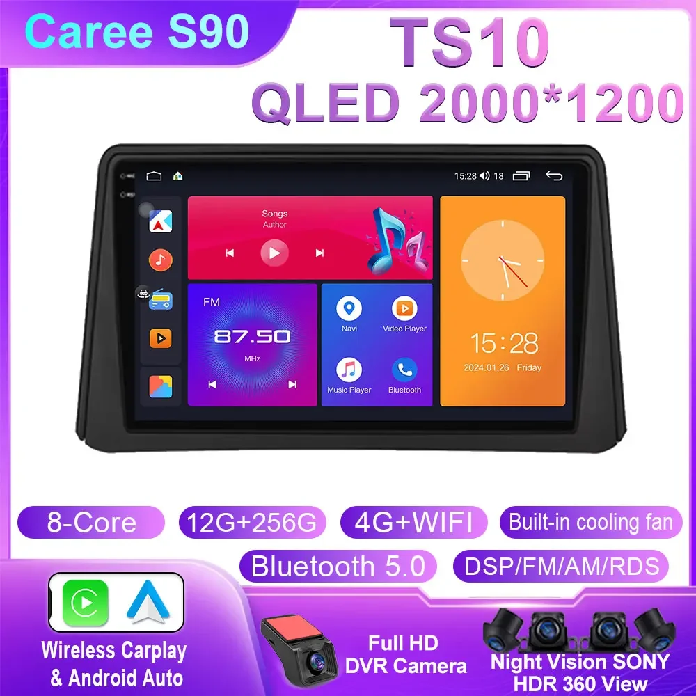 Android Auto Voor Opel Vauxhall Mokka 2012-2016 Voor Buick Encore 2013-2019 Auto Radio Multimedia Speler camera Navigatie WIFI