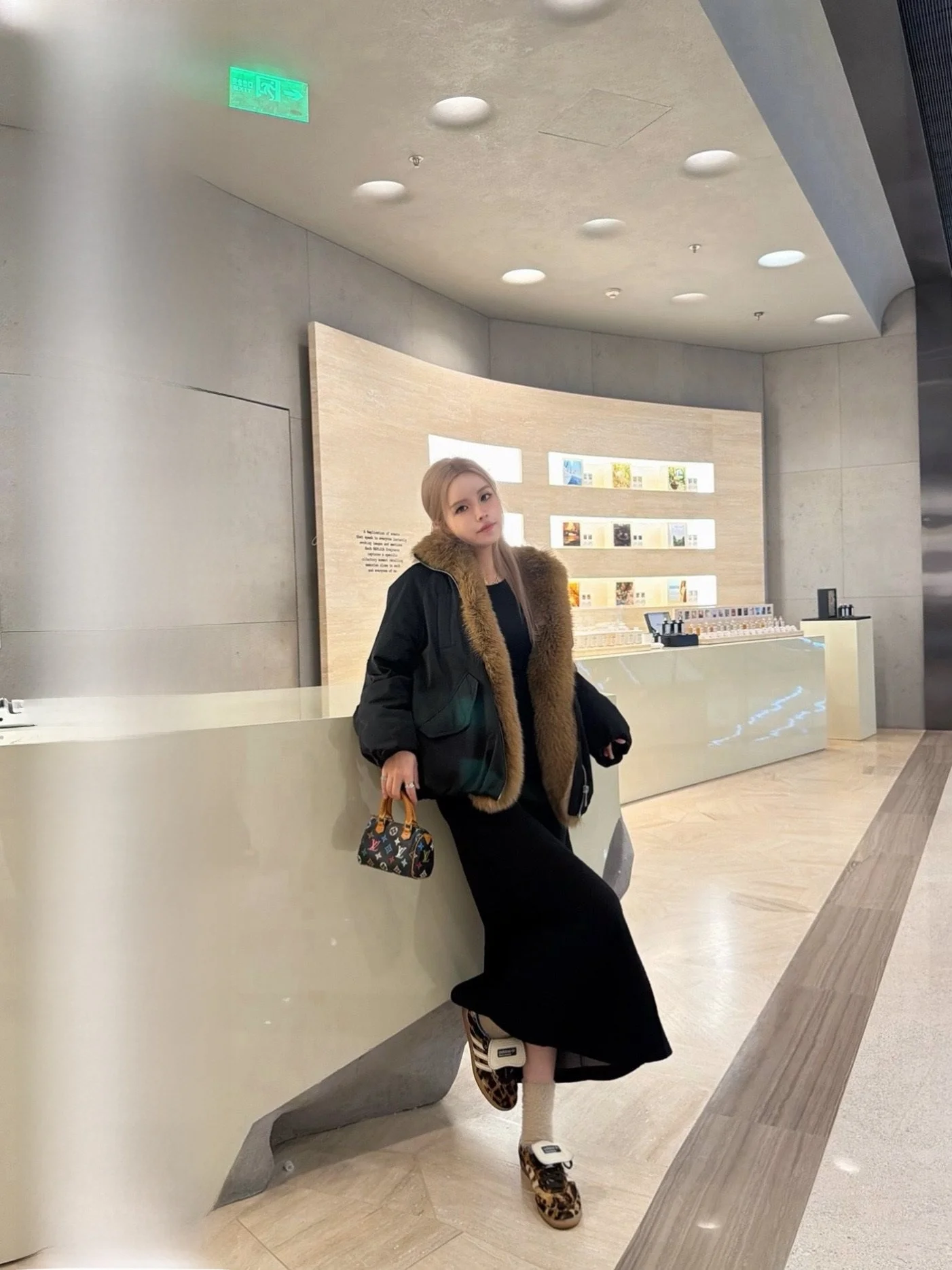 

MungsEr Original Bla Slimming Knitted Woolen Midi Skirt Long Skirt Lazy Person's Heaven Straight Cut mid Waist Design