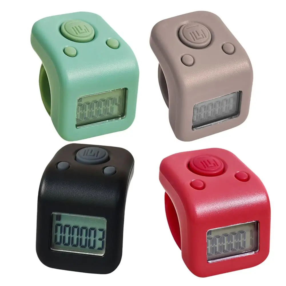 Mini Waterproof Counter Sports Point Counter Finger Counter Accurate Induction Counting Stopwatch