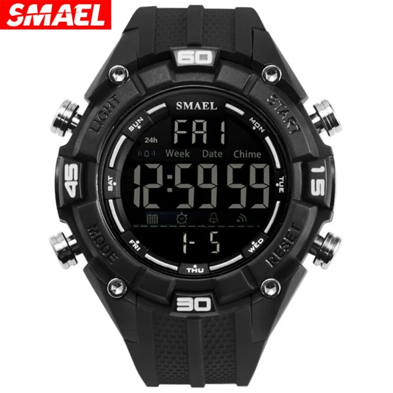 Smael Outdoor Sports Multifunctional Men's Watch Waterproof Personality Trend Electronic Watch
