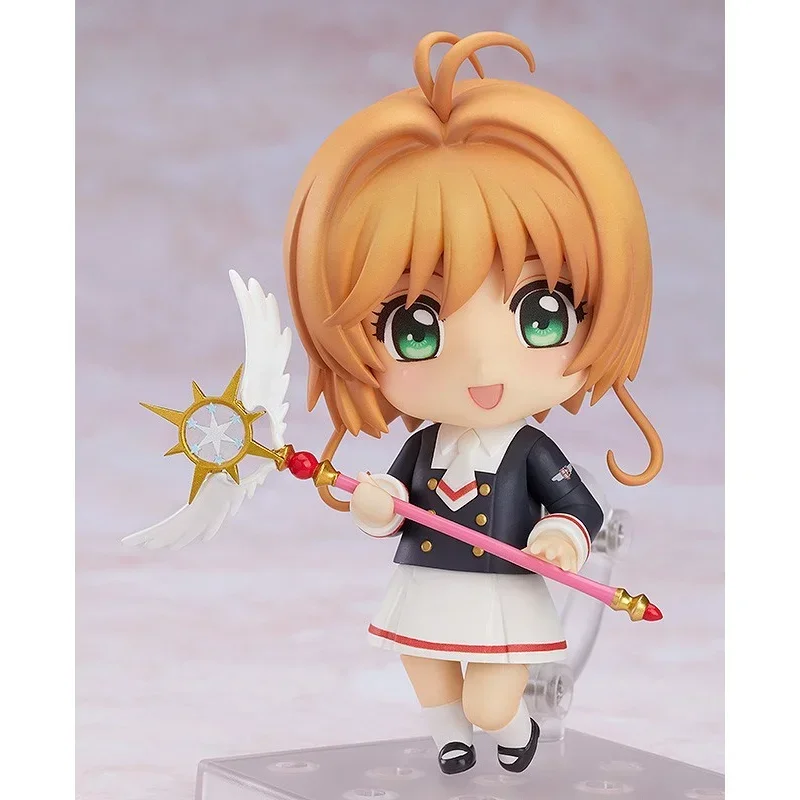 GSC Original Nendoroid  Cardcaptor Sakura Kinomoto Sakura Anime Action Figure Toys For Boys Girls Kids Children Birthday Gifts